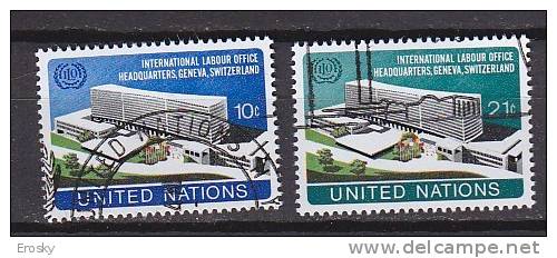 H0148 - ONU UNO NEW YORK N°237/38 - Used Stamps