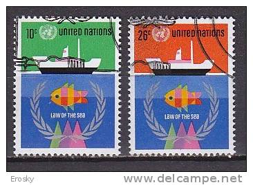 H0152 - ONU UNO NEW YORK N°247/48 - Used Stamps