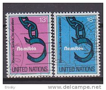 H0172 - ONU UNO NEW YORK N°288/89 - Used Stamps