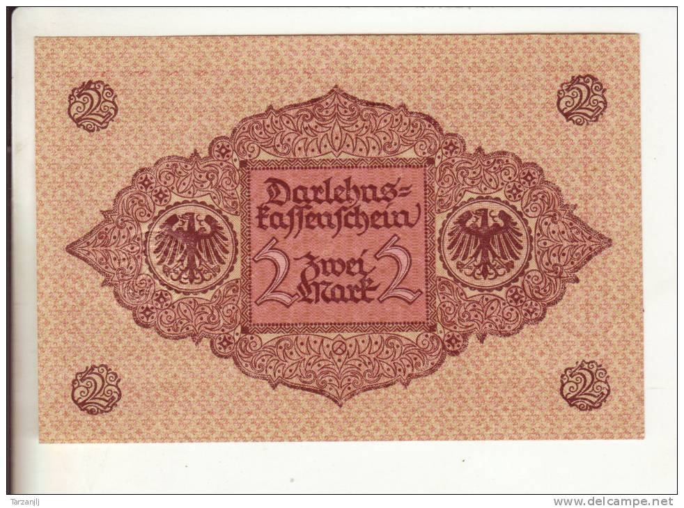 Billet De 2 Mark Darlehuskassenschein 'Zwei Mark', Berlin 1. März 1920 - 2 Mark