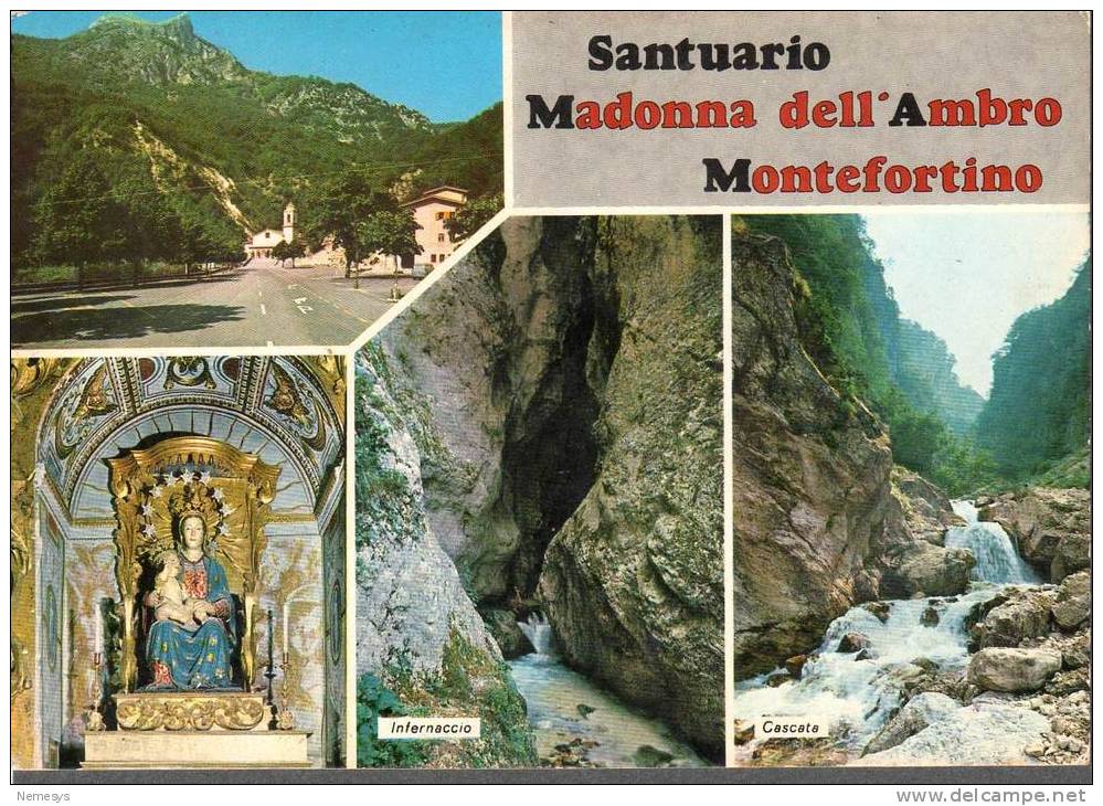 SANTUARIO MADONNA DELL'AMBRO MONTEFORTINO NV - Fermo