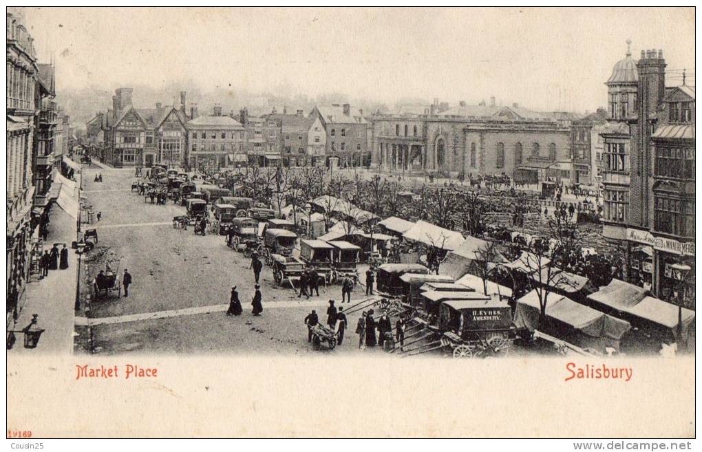 ANGLETERRE - Market Place - SALISBURY - Salisbury