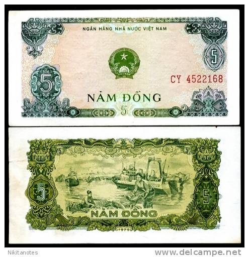 VIETNAM 5 DONG 1976 P 81 B XF - Vietnam