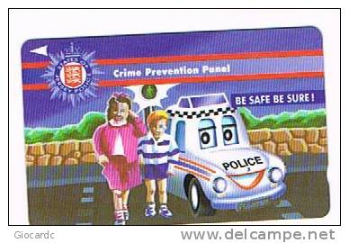 JERSEY TELECOMS (GPT)  - 1995 CRIME PREVENTION: BE SAFE BE SURE    (CODE 41JERA)   - USED ° -  RIF. 4359 - Politie