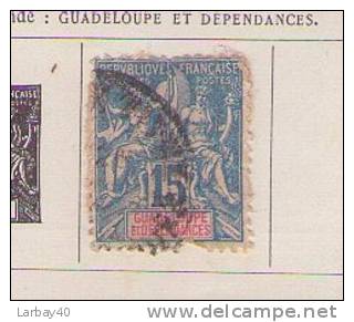 1 Lot       Timbres Ancien  Guadeloupe Martinique - Antillen