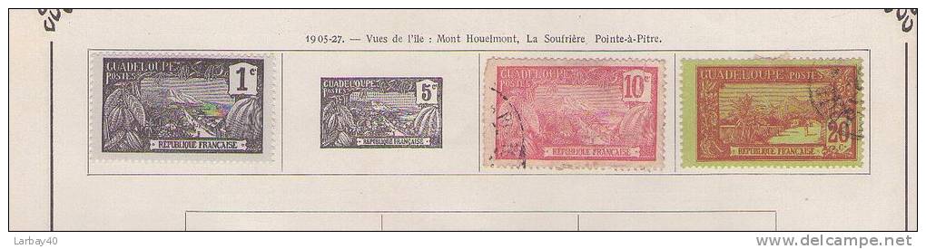1 Lot       Timbres Ancien  Guadeloupe Martinique - West Indies