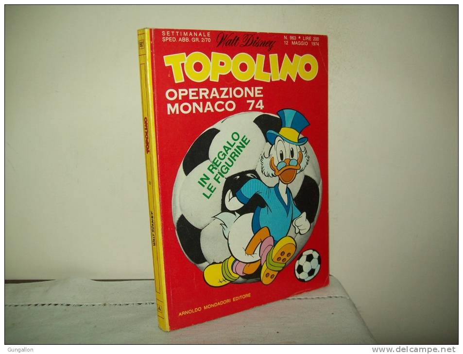 Topolino (Mondadori 1974) N. 963 - Disney