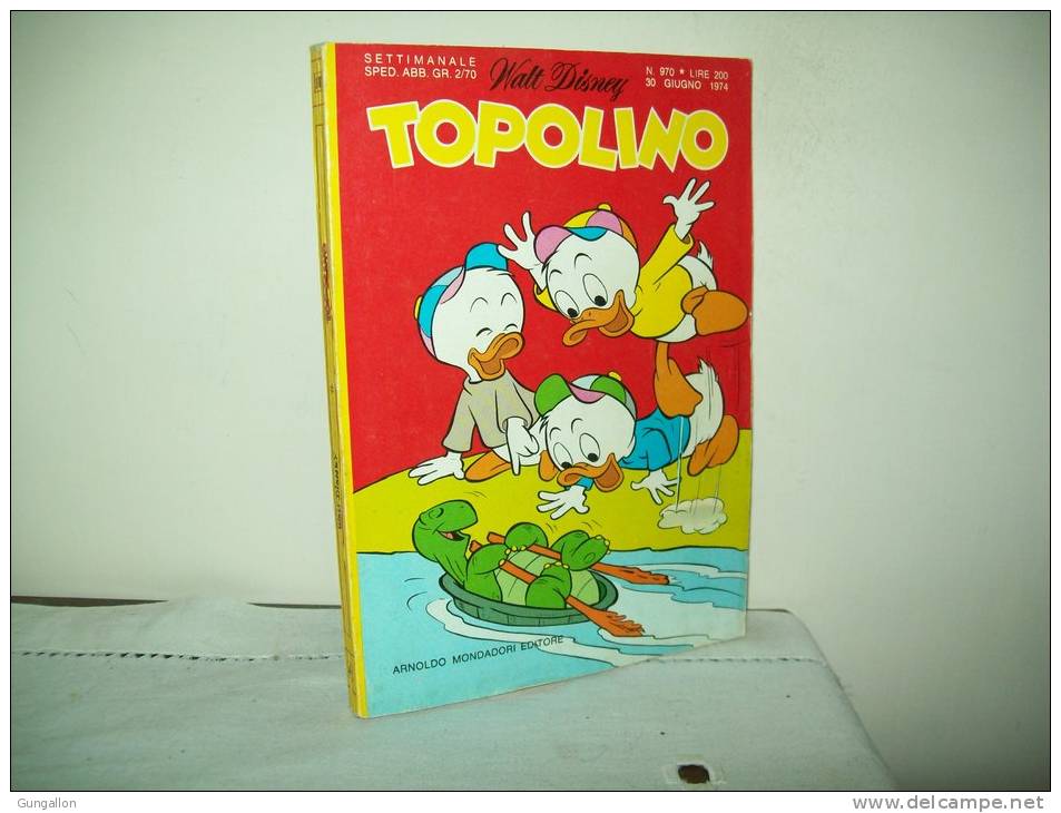 Topolino (Mondadori 1974) N. 970 - Disney