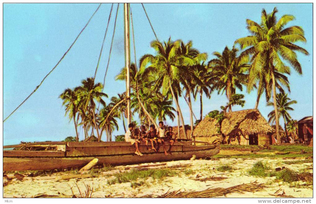 Koro Out-rigger Canoes - Fiji