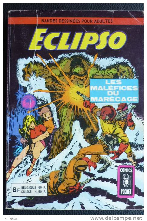 PETIT FORMAT ECLIPSO 058-59 58 59 AREDIT Recueil 3117 - Eclipso