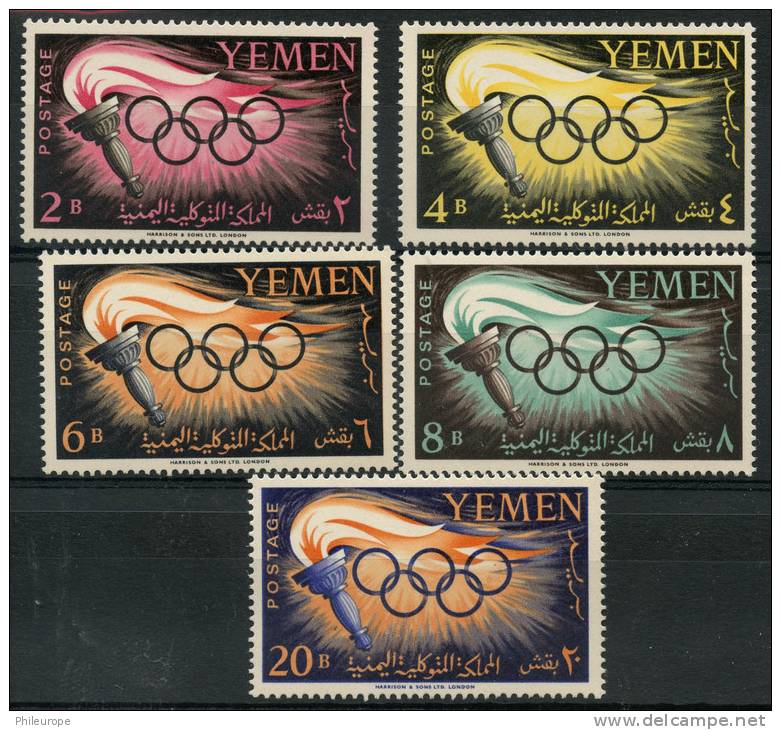 Yemen (1960) N 84 à 88 Luxe - Yemen