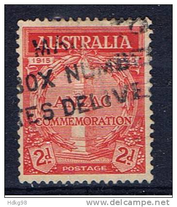 AUS Australien 1935 Mi 127 ANZAC - Usati