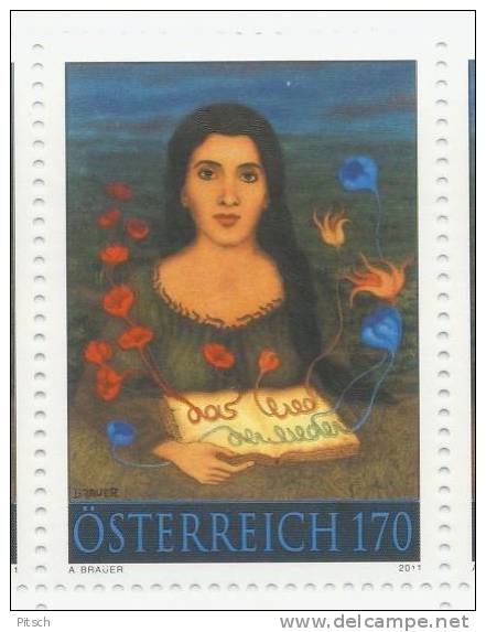 Österreich - Arik Brauer - Künstler (Sänger, Maler, ...) - Unused Stamps