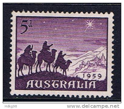 AUS+ Australien 1959 Mi 304 Weihnachten - Oblitérés