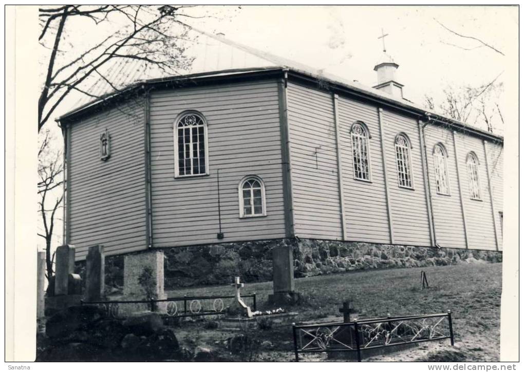 Lithuania Curch Baznycia  Zelvos Baznyc. Ukmerges  Raj. - Lithuania