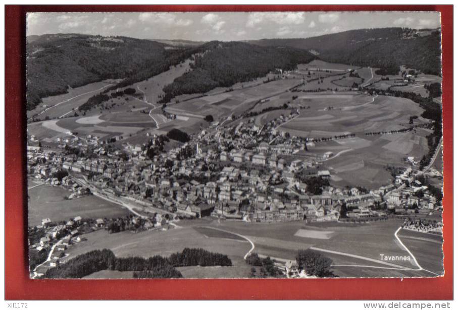 B489 Tavannes, Vue Générale.Circulé,date Illisible. Photoglob 1063 - Tavannes