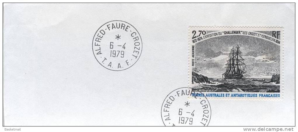 TAAF ENV ALFRED FAURE CROZET  6/4/1979  TIMBRE N° PA 33 - Neufs