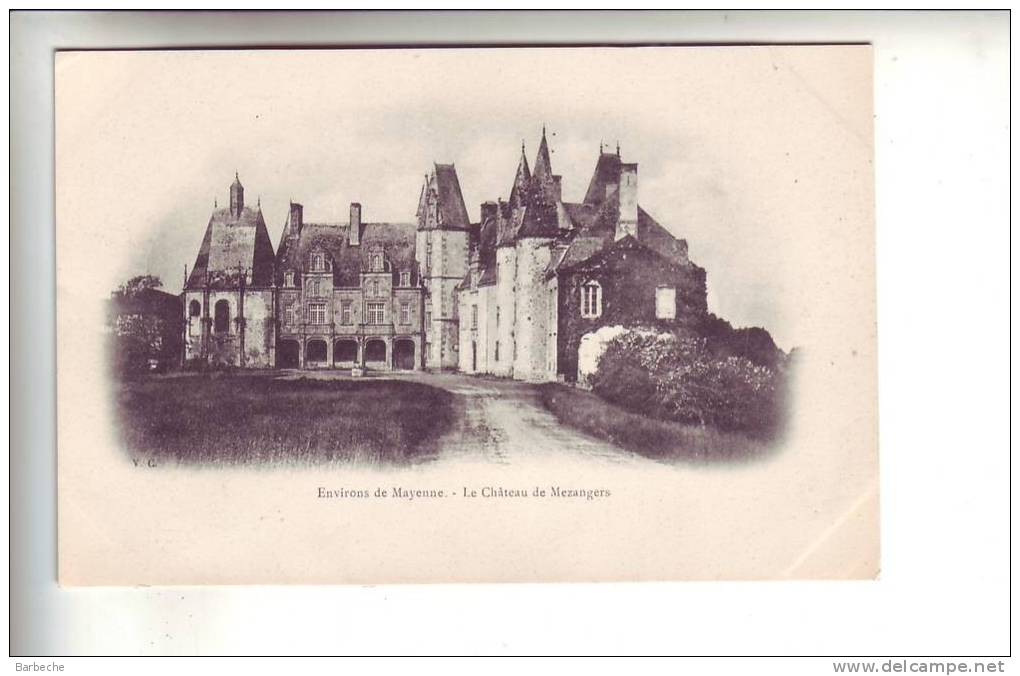 53.-   Environs De MAYENNE .-  Le Château De Mezangers - Mayenne