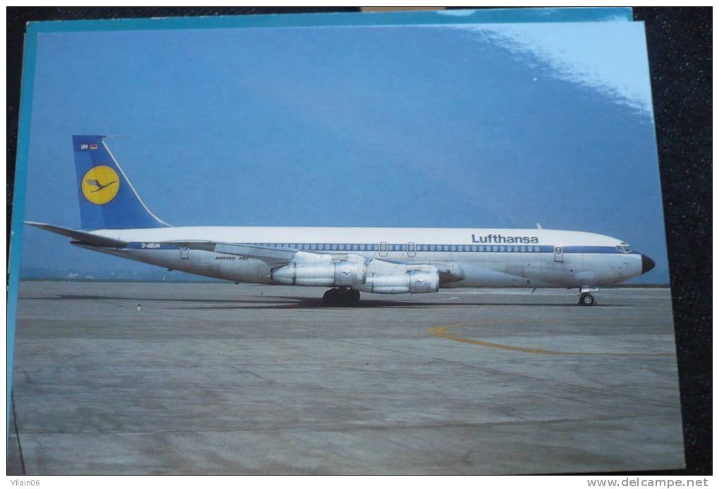 LUFTHANSA   B 707   D ABUM - 1946-....: Moderne