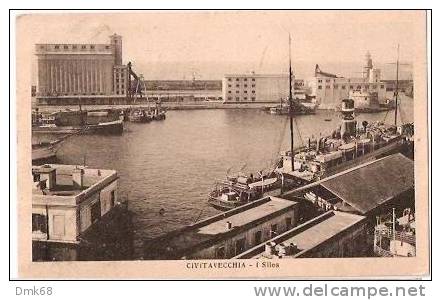 CIVITAVECCHIA ( ROMA ) I SILOS - 1928 - Civitavecchia