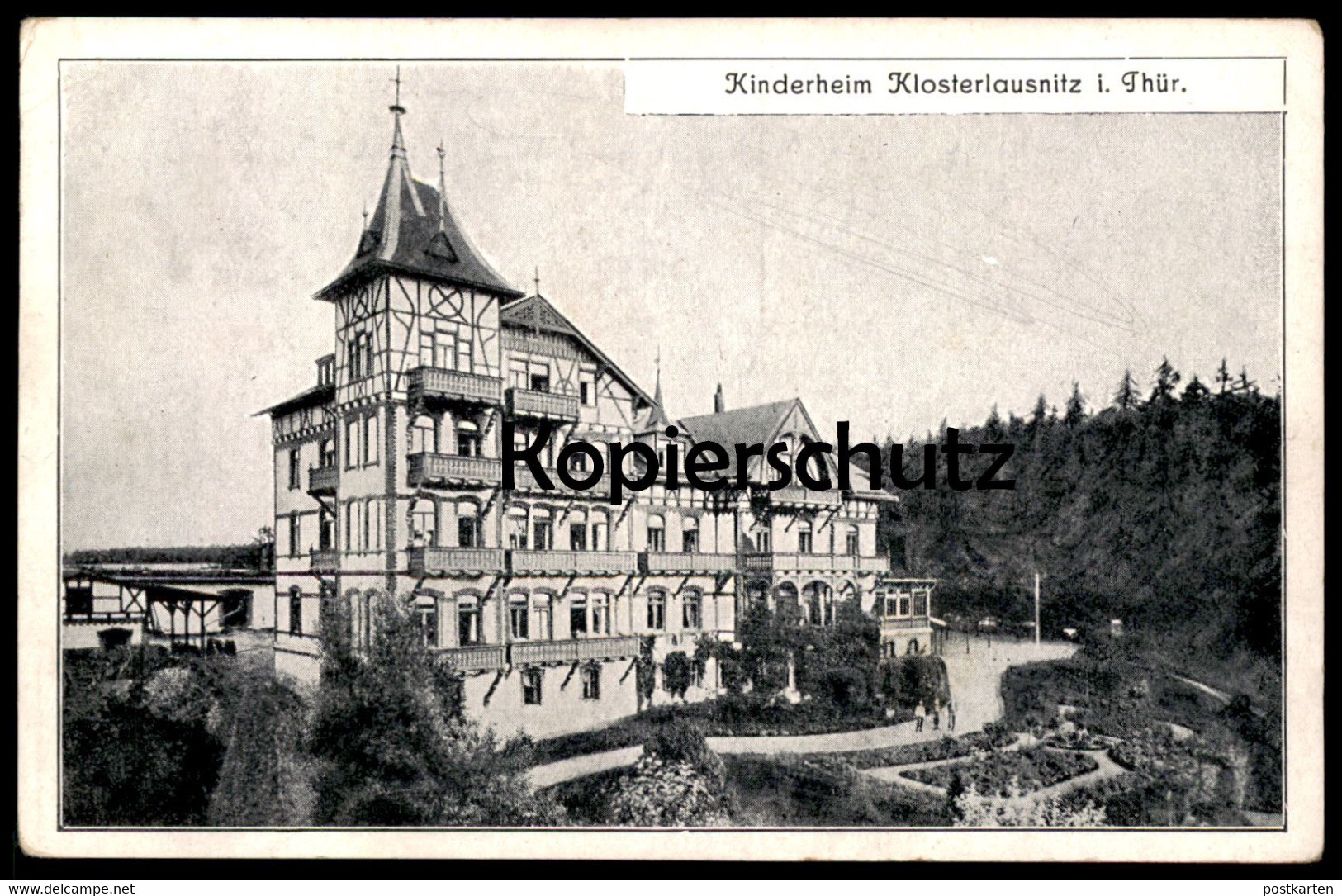 ALTE POSTKARTE KLOSTERLAUSNITZ KINDERHEIM Thüringen Thuringia Thuringe AK Cpa Postcard Ansichtskarte - Bad Klosterlausnitz