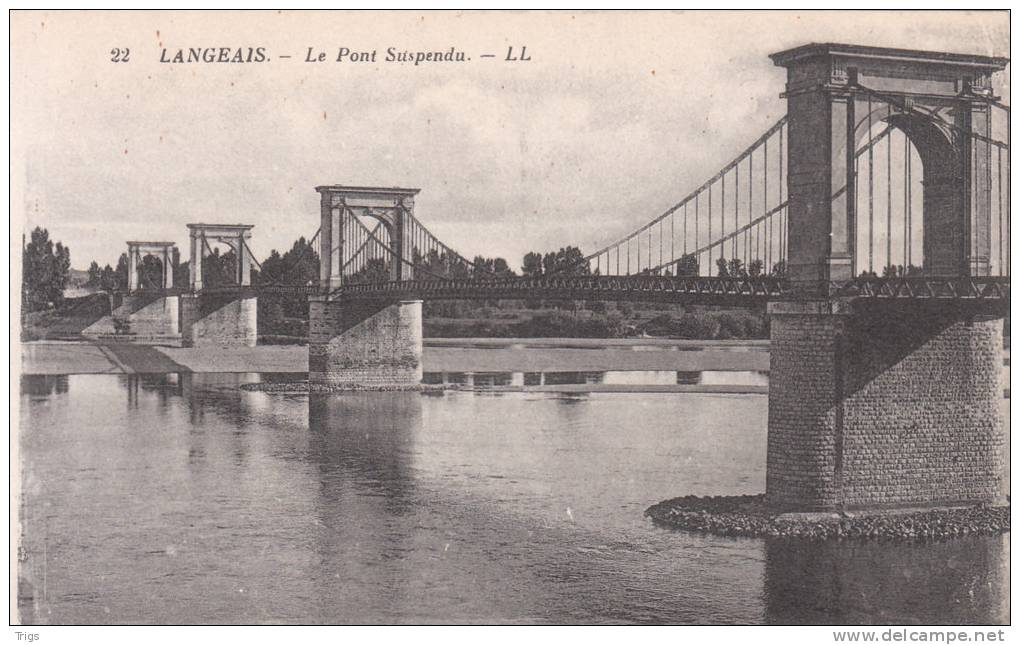 Langeais - Le Pont Suspendu - Langeais