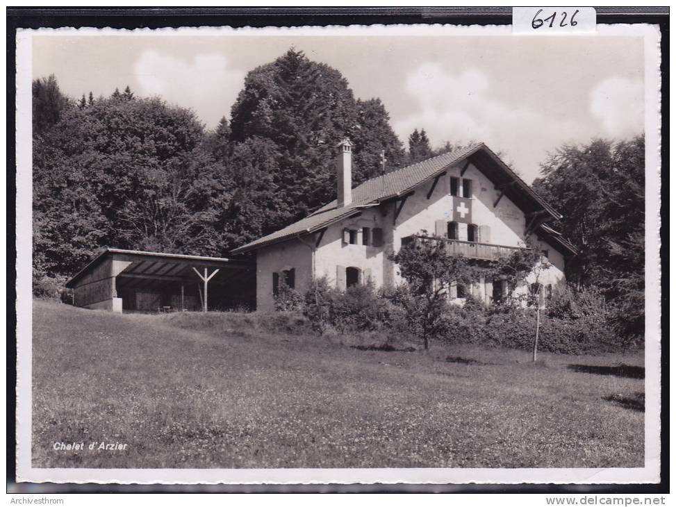 Arzier - Chalet D'Arzier - Ouvrières à La Montagne (1960) ; Grand Format 10 / 15 (6126) - Arzier-Le Muids