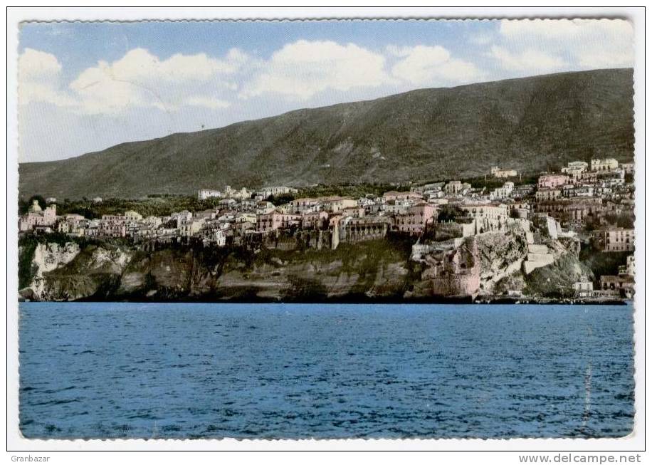 PIZZO CALABRO, PANORAMA DAL MARE, VG 1961   **** - Vibo Valentia