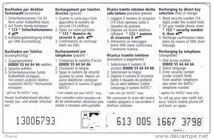 Value  Card Natel : 100.- // Swisscom Mobile - Schweiz