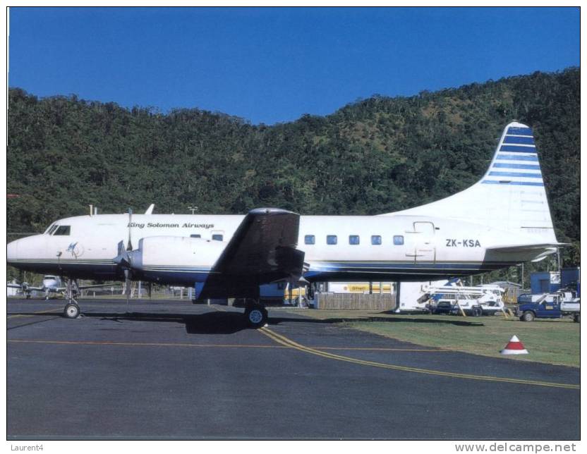 Aero (avi -34) - Avion - Airplane - Convair 580 - King Solomon Airways - 1946-....: Moderne