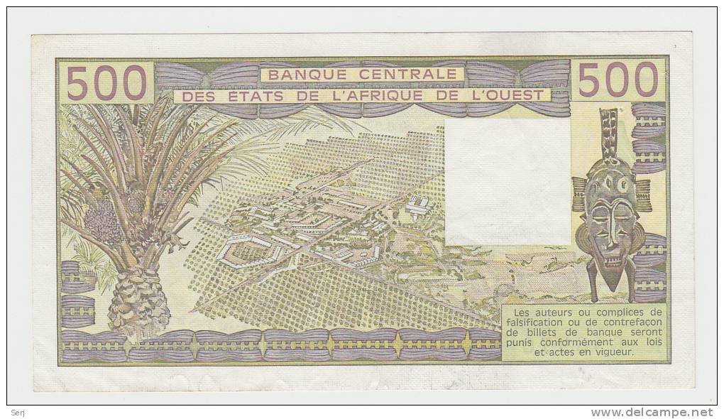 West African States (Sengal) 500 Francs 1983 AXF P 706Kf  706K F - États D'Afrique De L'Ouest