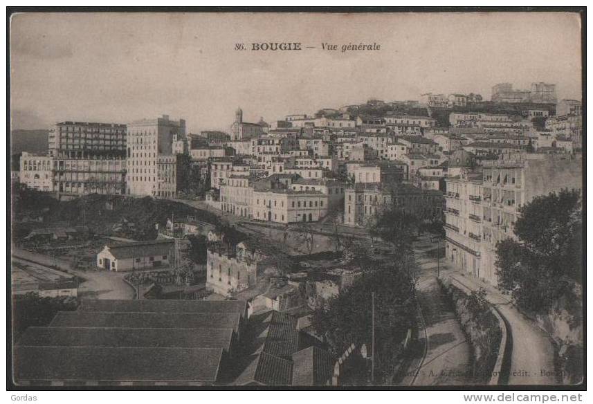 Algeria - Bougie - Bejaia - Vue Generale - Bejaia (Bougie)