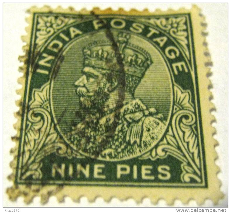 India 1932 King George V 9 Pies- Used - Sonstige & Ohne Zuordnung