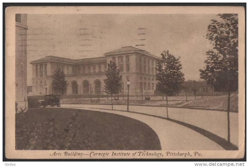 United States - Pittsburg, Pa. - Arts Building - Carnegie Institute Of Technology - Pittsburgh