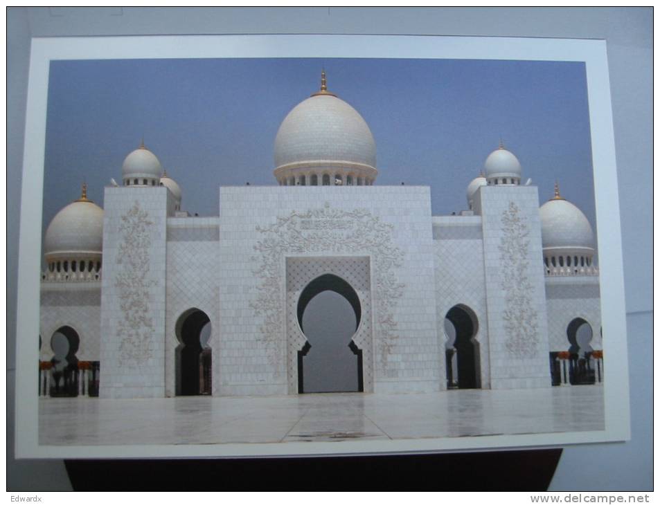 Sheikh Zayed Grand Mosque Abu Dhabi UAE Set Of 10 Postcards Postcard - United Arab Emirates