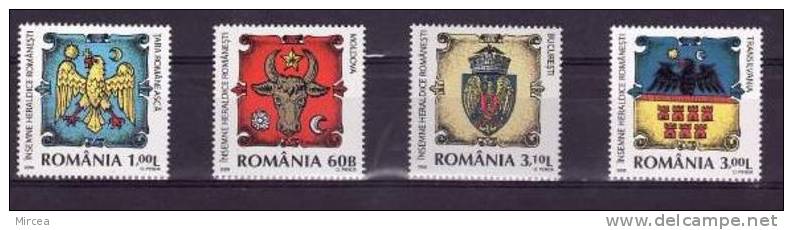 Roumanie 2008 - Yv.no.5326-9 Obliteres,serie Complete - Oblitérés