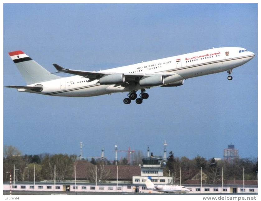 (avi -35) - Avion - Airplane - A 340-212 - Arab Republic Of Egypt - 1946-....: Moderne