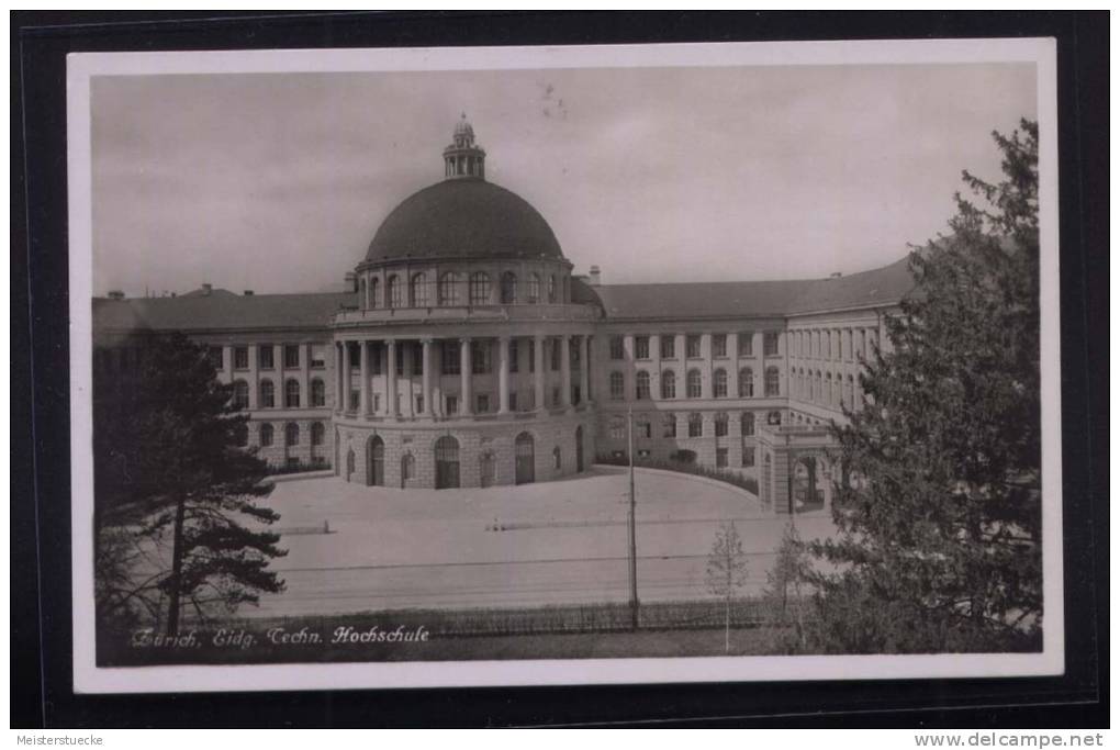 Foto-AK Zürich, Eidgenössische Technische Hochschule, Gelaufen Am 30.8.1934 - Zürich