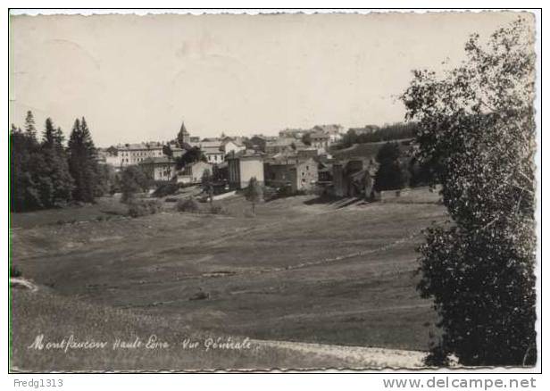 Montfaucon - Vue Generale - Montfaucon En Velay