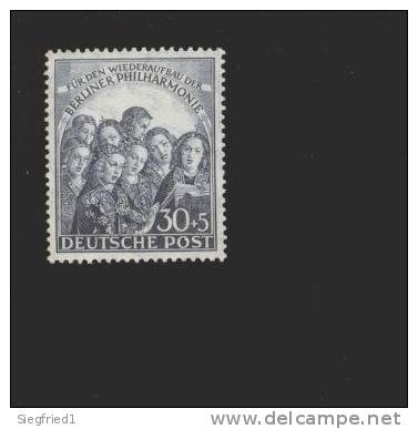 Berlin ** 73 Geprüft Schlegel  Philharmonie - Unused Stamps