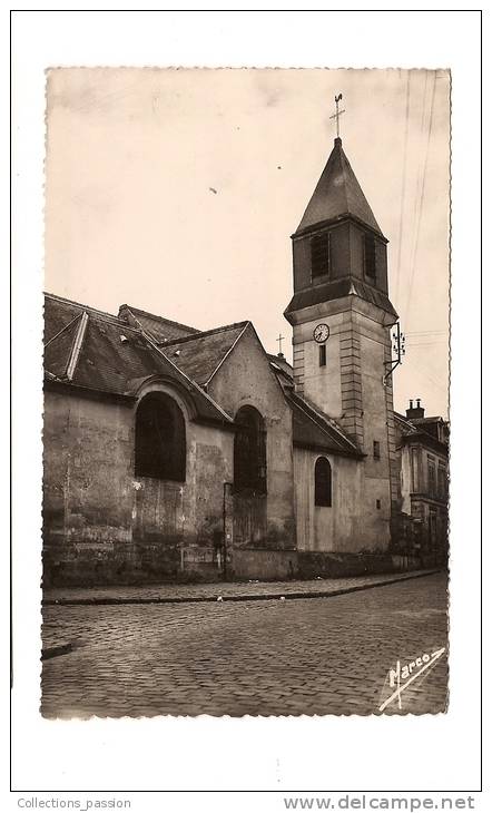 CP, 78, Viroflay, L'Eglise, 1953, Voyagé - Viroflay