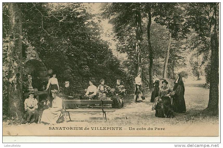 Sanatorium De VILLEPINTE - Un Coin Du Parc  PRIX FIXE - Villepinte