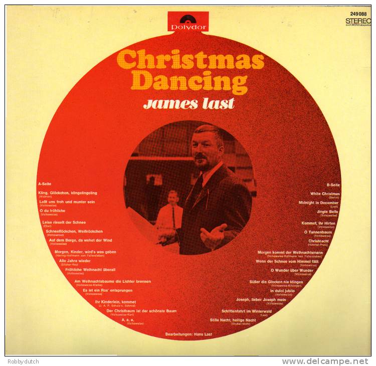 * LP *  JAMES LAST - CHRISTMAS DANCING (Germany 1966) - Chants De Noel