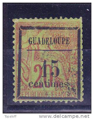 GUADELOUPE N°4 Neuf Sans Gomme Dents Courtes - Neufs