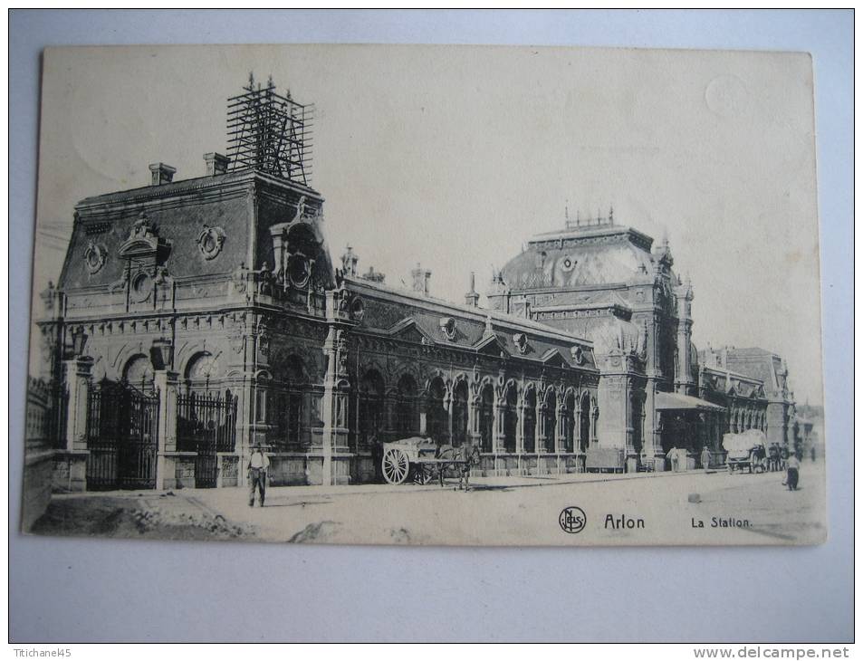 ARLON - La Gare - Nels Série 31 N°38 - 1912 - Arlon
