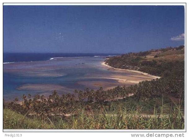 Fidji - Fiji - A Sweeping View Of The Coral Coast - Figi