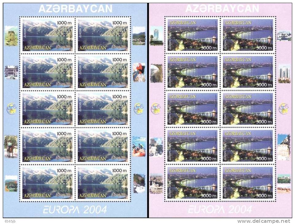 Azerbeidzjan / Aserbaidschan / Azerbaijan / Azerbaïdjan  CEPT 2004 - 2004