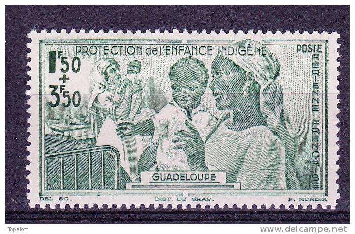 GUADELOUPE PA N°1  Neuf Charniere - Airmail