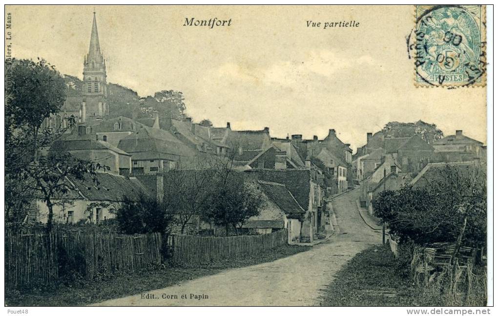 72 - MONTFORT - Vue Partielle - Montfort Le Gesnois