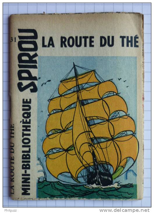 MINI RECIT      31 	SPIROU  1167 	La Route Du Thé 	  	Page Illustrations Piroton - Spirou Magazine